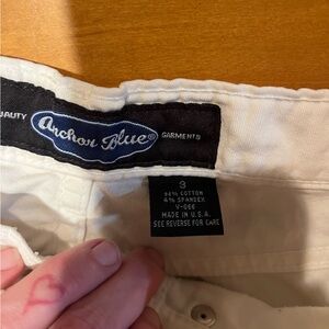 Anchour Blue White Pants - Size 3